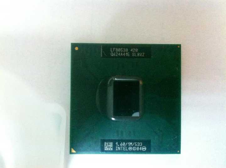 Mobile Intel Celeron M420, 1Mb, 1.6GHz, SL8V2 - фото фото фото 0