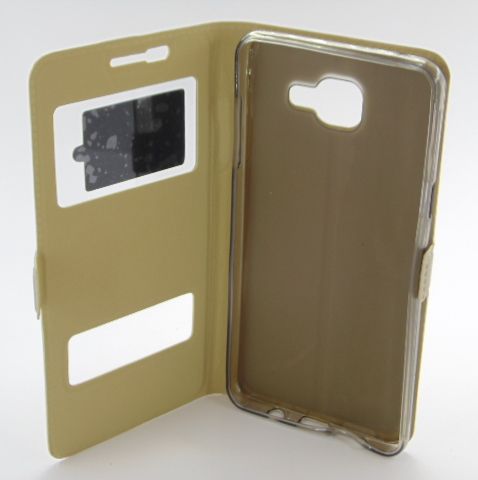 ЧЕХОЛ КНИЖКА SMART Samsung A5 2016 A510 зол - фото фото фото 2