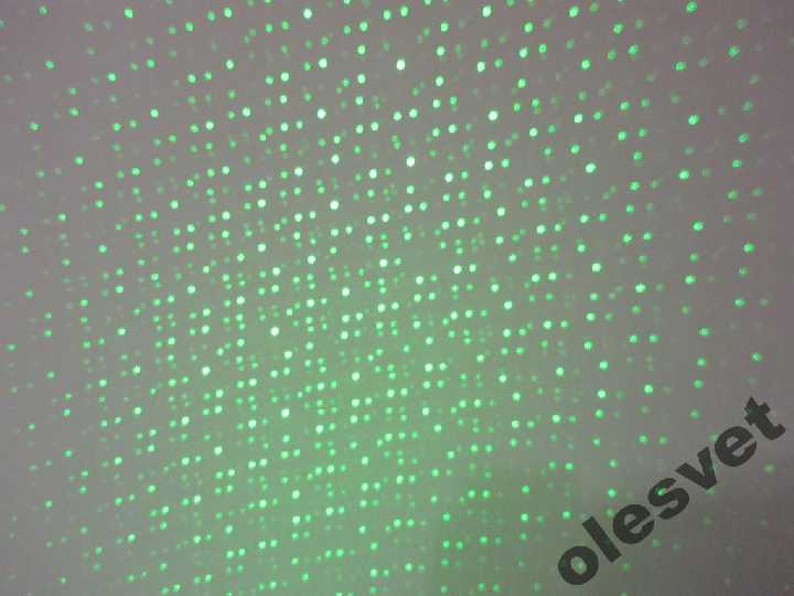 Мощный DISCO LASER II 100 mW зел. цвет + насадка - фото фото фото 5