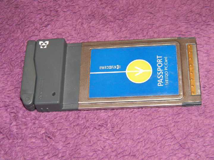 CDMA EV-DO  PCMCIA модем Kuocera KPC650 - фото фото фото 0