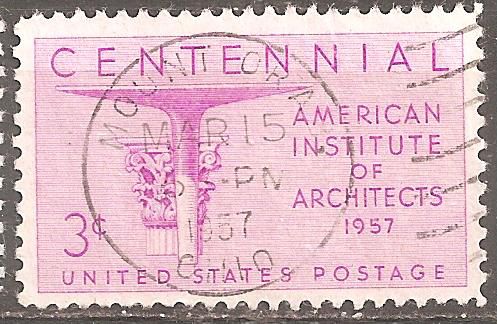 США 1957 Sc.1089 гаш. - фото фото фото 0