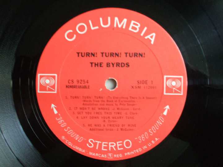 The Byrds-Turn! Turn! Turn! 1965 (USA) EX/EX+ - фото фото фото 2