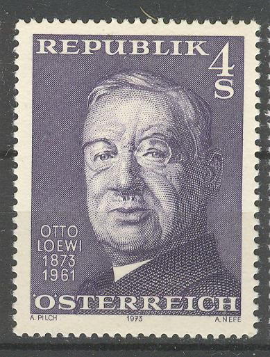 Австрия 1973 медицина Лёви США Mi 1414 MNH - фото фото фото 0