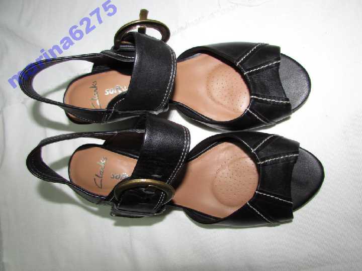 РОСКОШНЫЕ 100%КОЖАНЫЕ БОСОНОЖКИ~CLARKS soft wear~ - фото фото фото 1