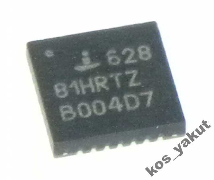 Шим, Intersil ISL62881HRTZ pwmIC, QFN28 - фото фото фото 0