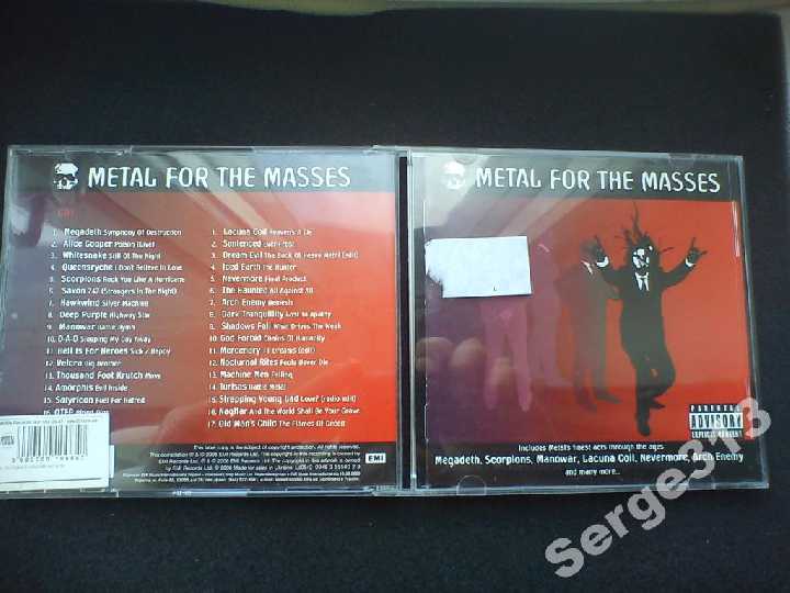 V/A: Metal For The Masses    (2CD) - фото фото фото 0