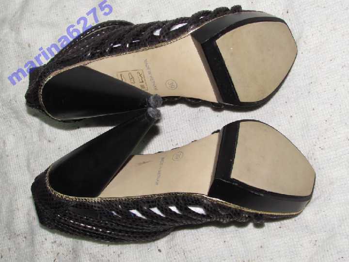 РАСПРОДАЖА! РОСКОШЬ БОСОНОЖКИ КОЖА~MISS KG by Kurt Geiger~р 39 - фото фото фото 6