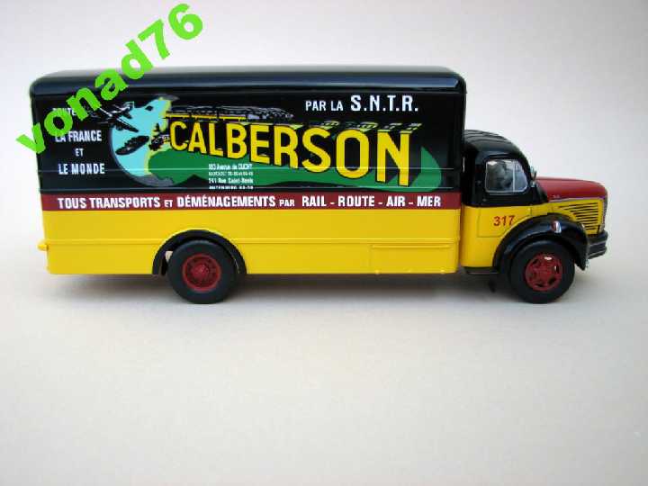 1/43 BERLIET GLR CALBERSON 1956. IXO - фото фото фото 2