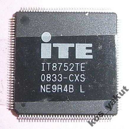 Микросхема Super I/O (MIO), ITE IT8752TE CXS, TQFP - фото фото фото 0