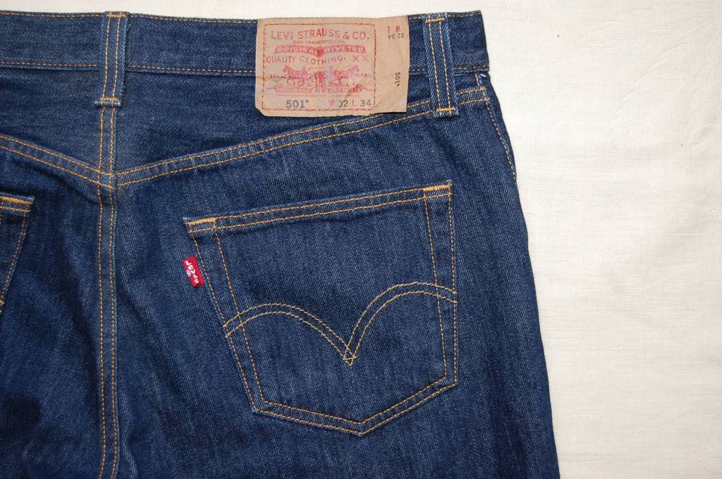 Джинсы LEVIS 501 р.32/34 original MEXIKO - фото фото фото 9