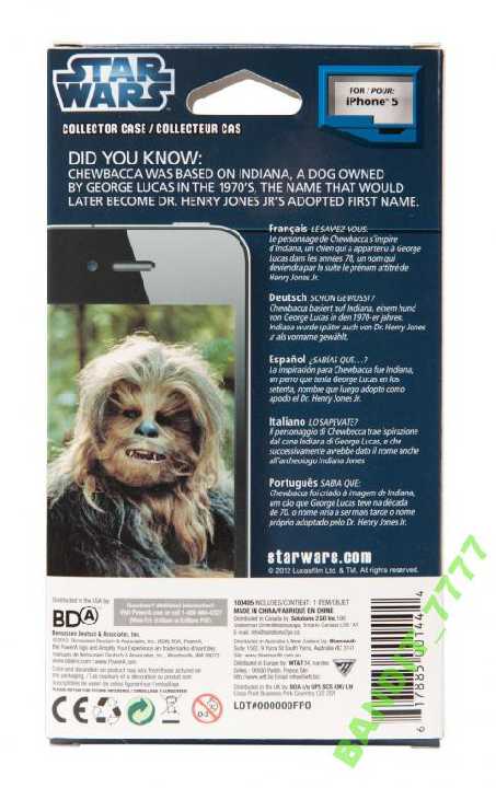 Чехол для  iPhone 5/5S Star Wars Collector - фото фото фото 3