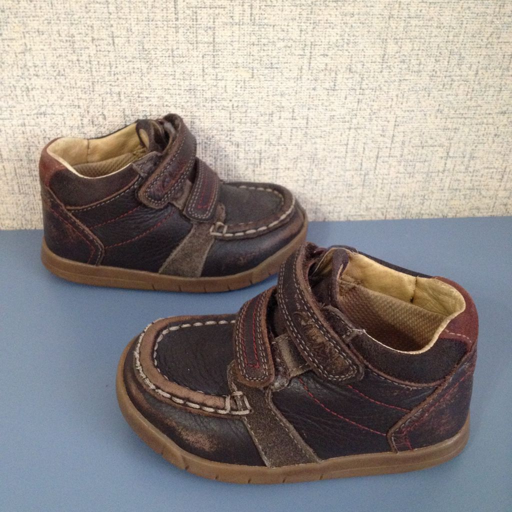 Ботинки деми Clarks,стелька 14,5см,нат.кожа,Вьетнам - фото фото фото 5