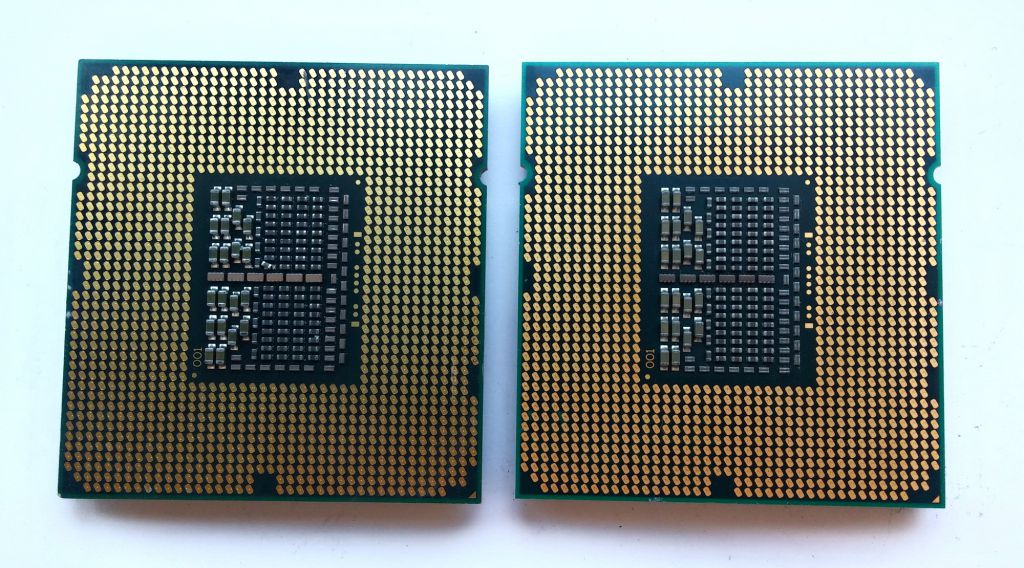Пара 4х ядерных Intel Xeon E5520 2.26GHz, 8M 5.86GT/s LGA1366 Вживане - фото фото фото 1