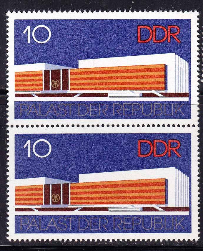 ZM ГДР   MNH - пара   архитектура - фото фото фото 0