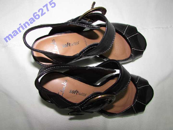 РОСКОШНЫЕ 100%КОЖАНЫЕ БОСОНОЖКИ~CLARKS soft wear~ - фото фото фото 4