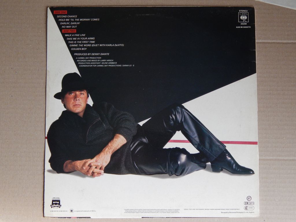 Paul Anka ‎– Walk A Fine Line    (CBS ‎– 25259, UK) insert EX+/NM- - фото фото фото 1