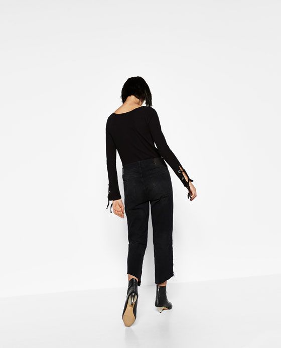 Джинсы женские Zara Испания два вида - фото фото фото 3