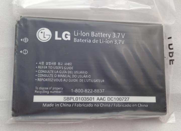 АККУМУЛЯТОР LG BL-42FN   P350 Optimus Me 100% ОРИГ - фото фото фото 0