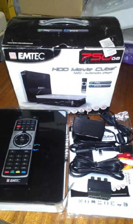 emtec hdd movie cube s120; 750 Gb - фото фото фото 2