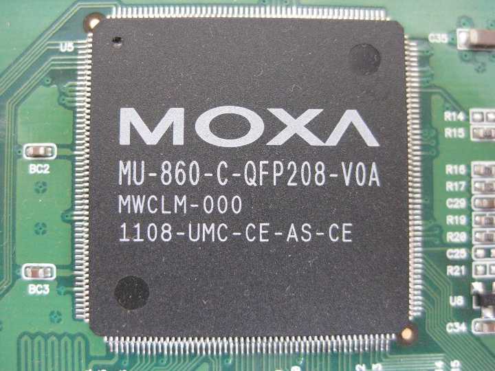 Мультипортовая плата MOXA CP-104JU Universal PCI - фото фото фото 2