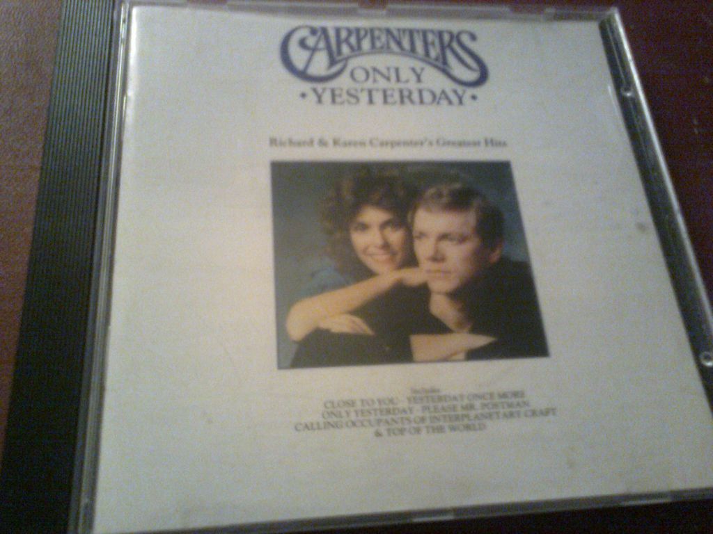 Carpenters Only Yesterday Greatest Hits CD фирменный б/у - фото фото фото 0