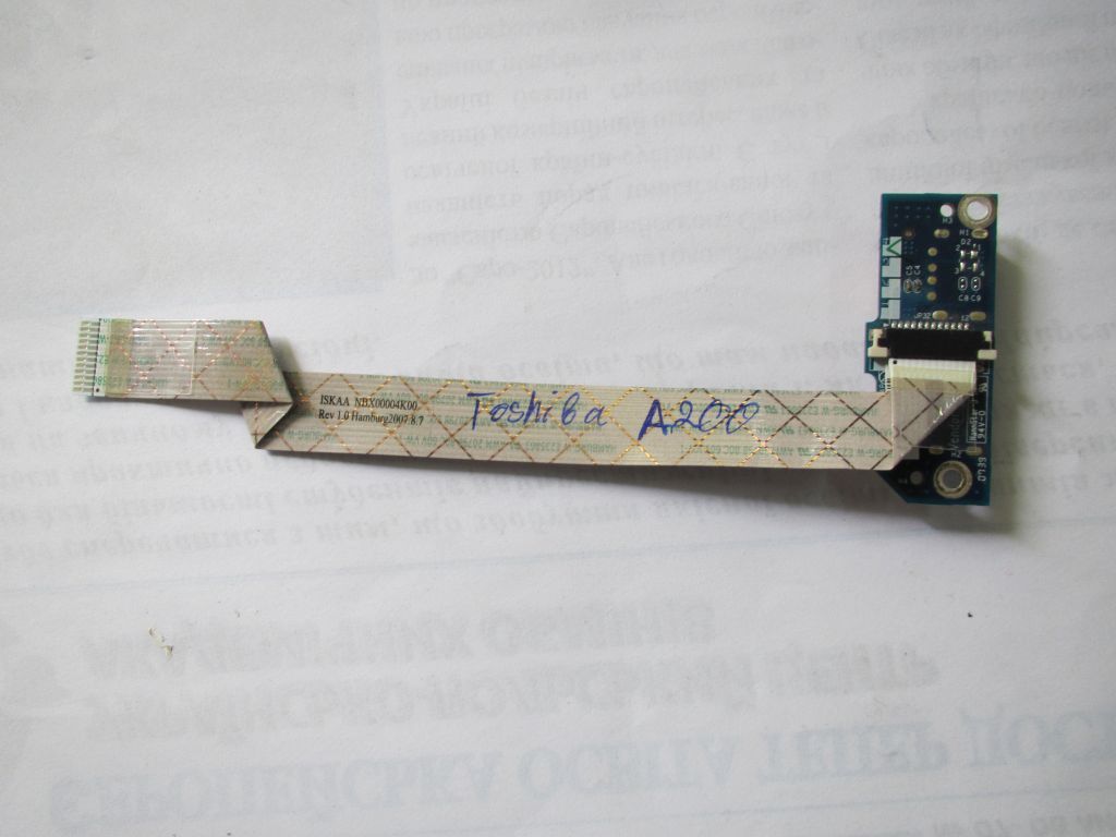 Плата USB ноутбука Toshiba A200   (LS-3484P) - фото фото фото 1