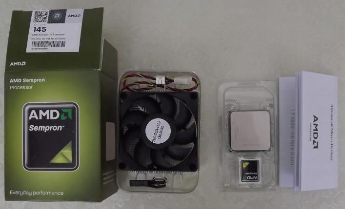 Процессор AMD Sempron 145 Processor 2.8 GHz, 1.0MB НОВЫЙ - фото фото фото 1