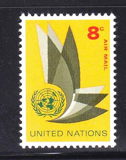 ZM -  UN / ООН  1963 г  MNH авиапочта - фото фото фото 0