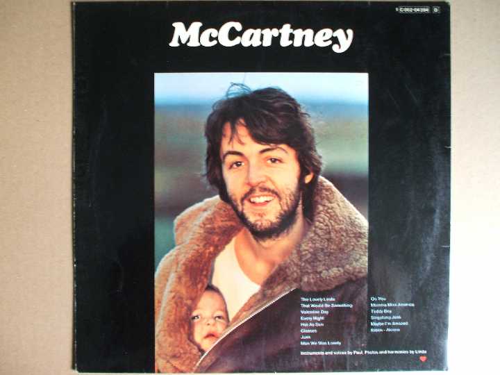 McCartney-McCartney 1970 (Germany) EX+/EX+ - фото фото фото 1