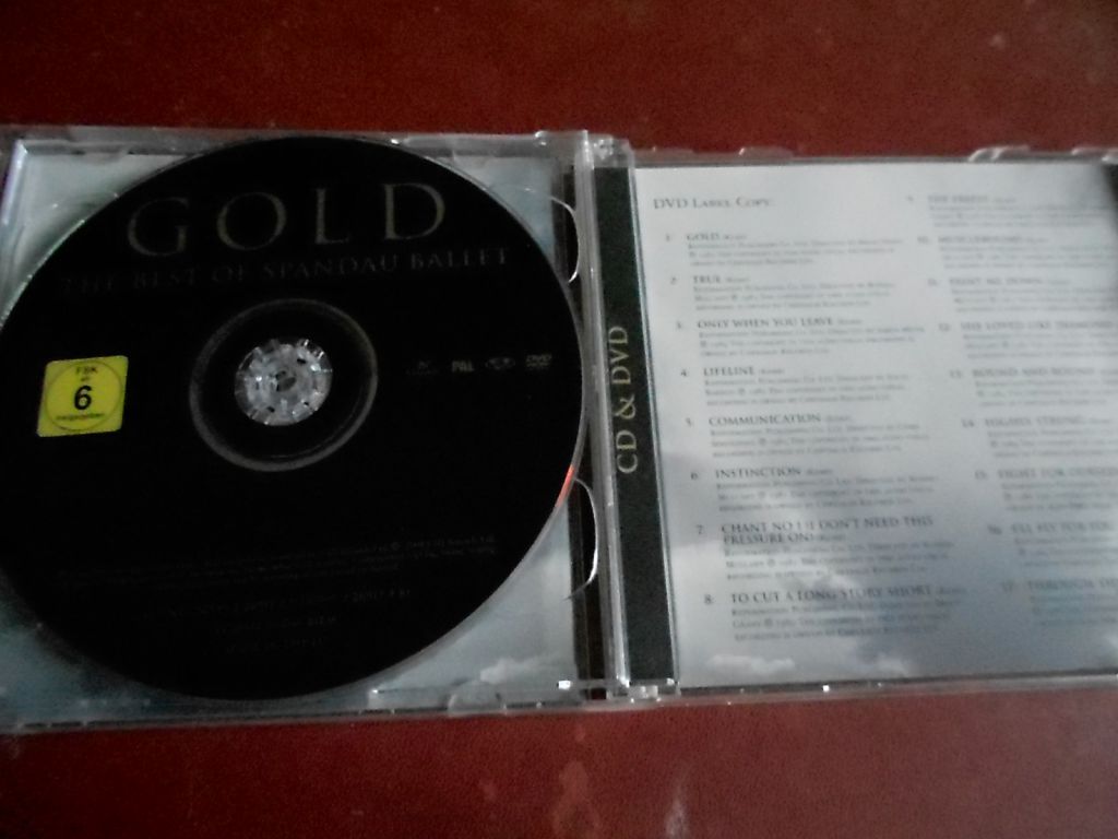 Spandau Ballet The Best CD + DVD фирменный б/у (Poland) - фото фото фото 3