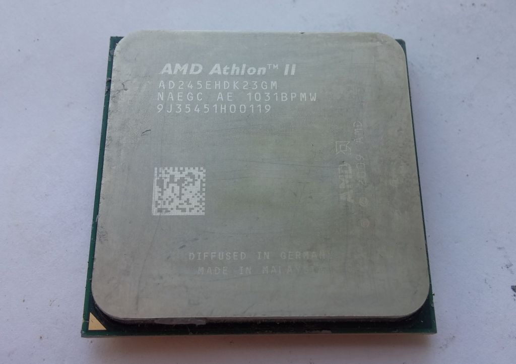 AMD Athlon II X2 245 2.90GHz/2MB/45W AD245EHDK23GM socket AM3 AM2+ Вживане - фото фото фото 0