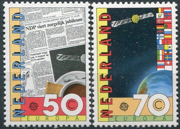 Нидерланды 1983 Европа CEPT Mi 1232-1233 MNH - фото фото фото 0