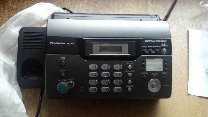 Телефон-факс Panasonic KX-FC966UA-T 5300 реал.цена - фото фото фото 1