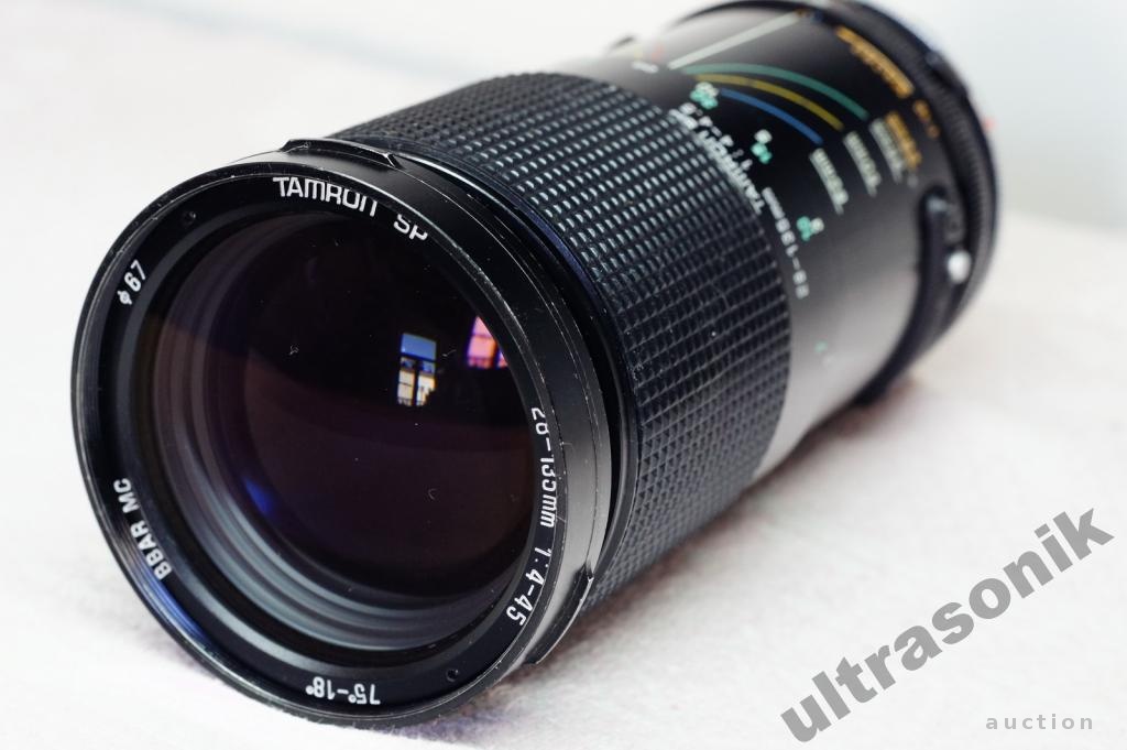 Об'єктив Minolta MD телеобъектив Tamron SP 28-135mm/4-4.5 Adaptall-2 28A Ф67mm Japan Вживане - фото фото фото 3