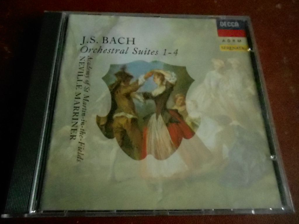 Bach Orchestral Suites 1 - 4 CD фирменный б/у - фото фото фото 0