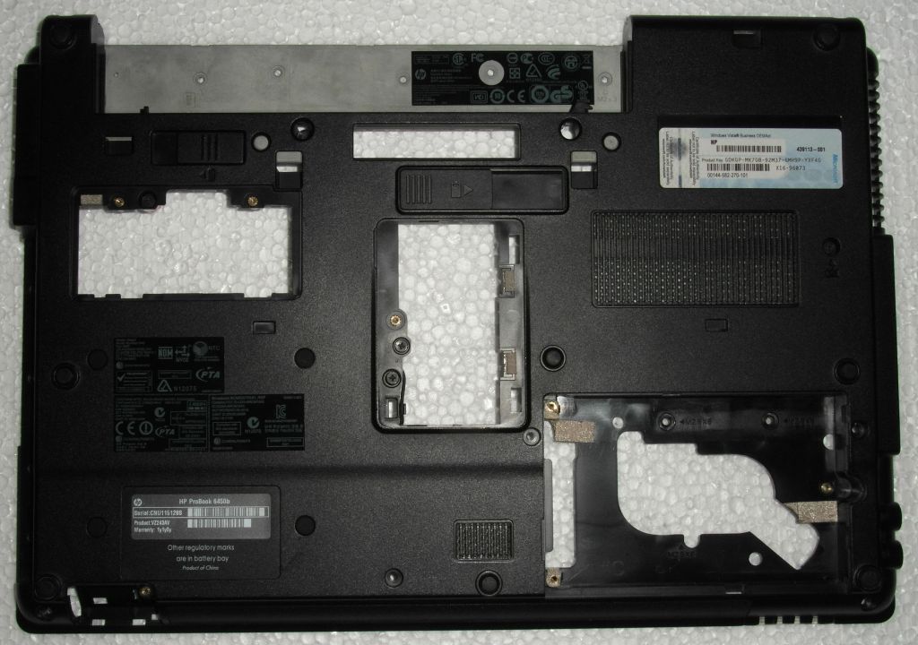Низ корпуса ноутбука HP Probook 6450b 6070B0438202 - фото фото фото 0