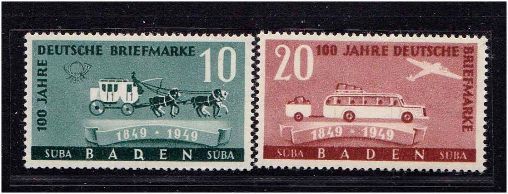 Авиа Германия 1949 г  MNH - - фото фото фото 0