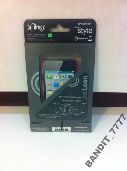 Чехол Ipod Touch 4G-Ifrogz Luxe Lean Black/Pink - фото фото фото 3