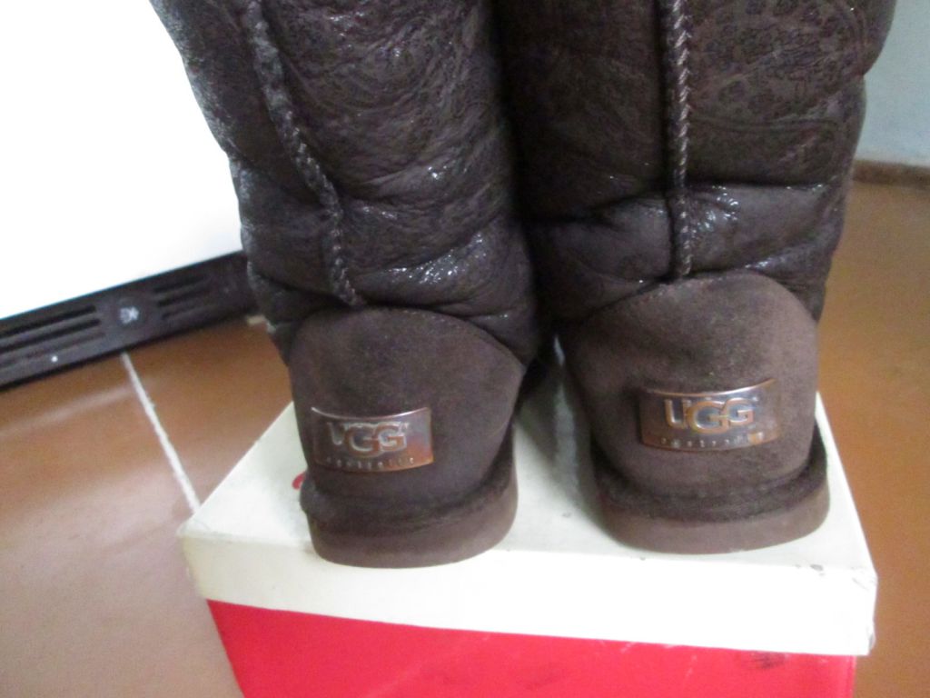 Цегейка UGGоригінал 36р-37р кожа зима високі - фото фото фото 5