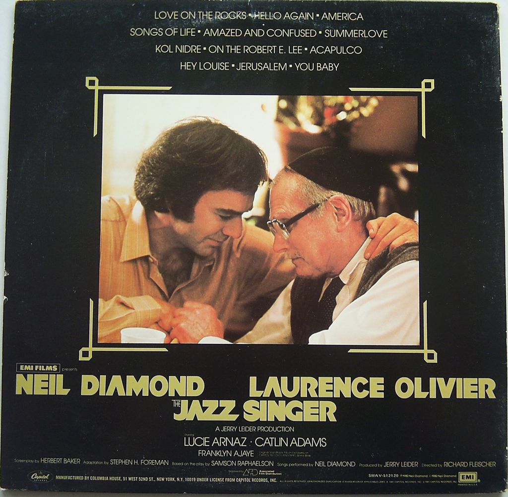 NEIL DIAMOND The Jazz Singer   (Soundtrack) LP VG++/EX- - фото фото фото 2