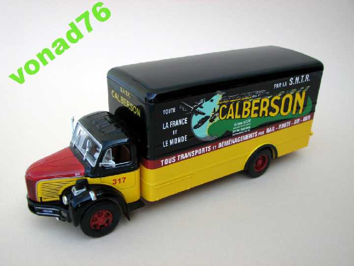 1/43 BERLIET GLR CALBERSON 1956. IXO - фото фото фото 3