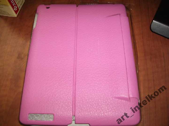 Чехол SGP Leather Case Stehen Series Sherbet Pink - фото фото фото 1