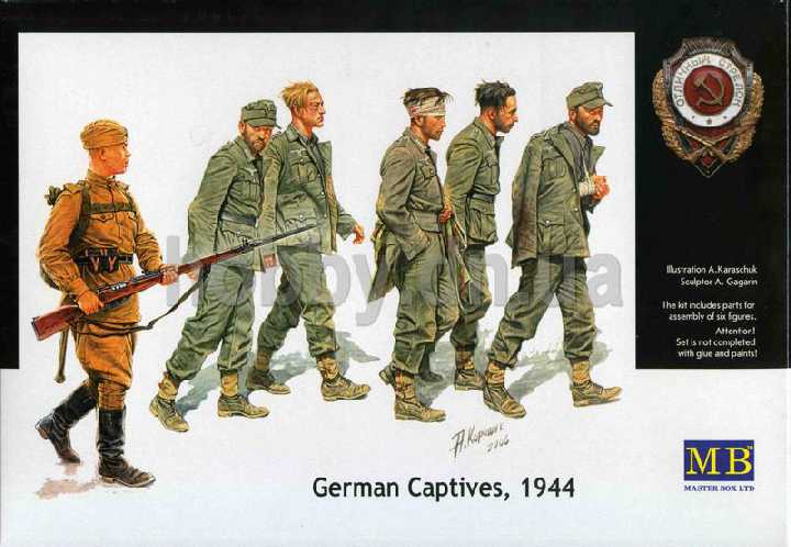Master Box 3517 German Captives 1944 - фото фото фото 0