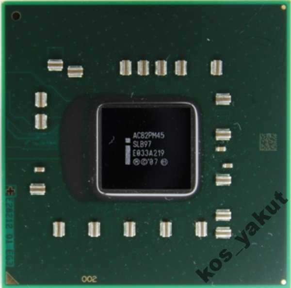 чип BGA Intel mobile PM45 (AC82PM45) SLB97 New - фото фото фото 0