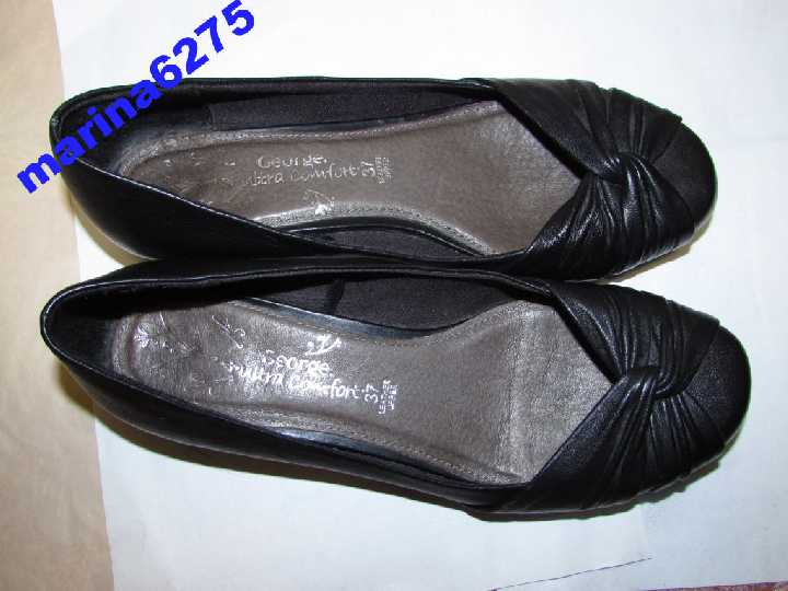 ТУФЛИ 100% НАТУР КОЖА~GEORGE ULTRA COMFORT~ 36-37 - фото фото фото 3