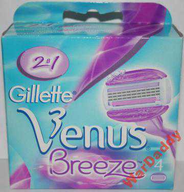 Gillette Venus  SPA BREEZE  - упаковка 4 лезвия - фото фото фото 0
