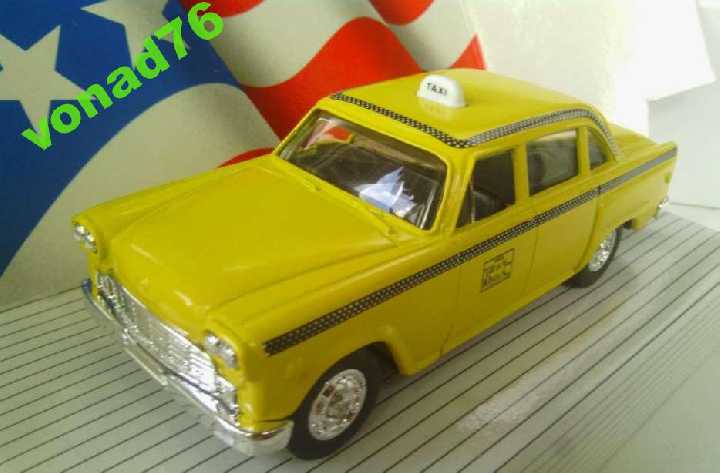 1:43,CHECKER CAB Taxi. ERTL. РАРИТЕТ - фото фото фото 1