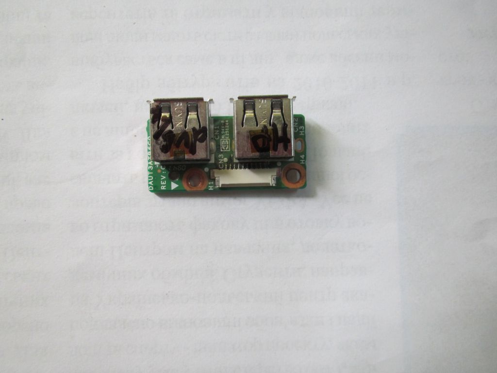 Плата USB ноутбука HP Pavilion dv6-2021er... (DAUT3ATB6C0) - фото фото фото 0