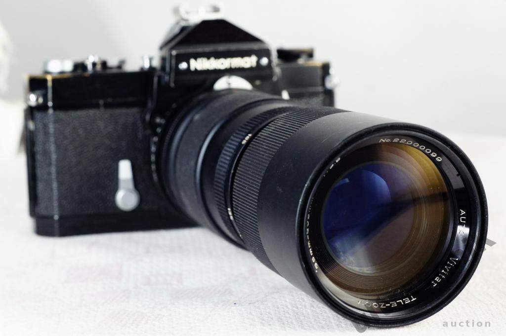 Об'єктив Nikon Vivitar Tele-Zoom 85-205mm 1:3.8 Ф58мм Auto серийный номер №22000099  (!) Вживане - фото фото фото 2
