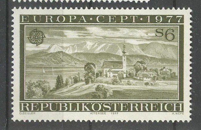 Австрия 1977 Европа СЕРТ Mi 1553 MNH - фото фото фото 0